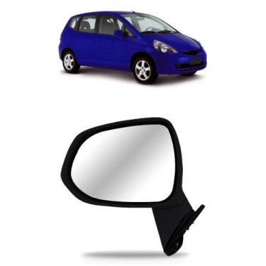 Imagem de Retrovisor Fit 2003 2004 2005 2006 2007 2008 Elétríco - RETROVEX, Esqu