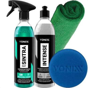 Imagem de Vonixx Sintra Fast Limpador Apc Plastico Interno + Intense