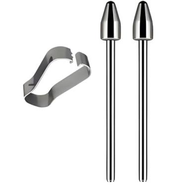 Imagem de Ponta de Metal para Caneta S Pen Compativel com Samsung Galaxy Note 10 Note 20 Tab S6 lite S7 S8 S9 S7FE S9FE S22 (METAL) 2 PONTAS