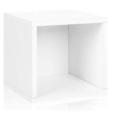 Imagem de Nicho com fundo em mdf branco 1 peça 30x30x10 - B&D Artigos para Decor