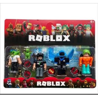 Imagem de Brinquedo Kit 4 Bonecos Roblox de 12cm Sortidos