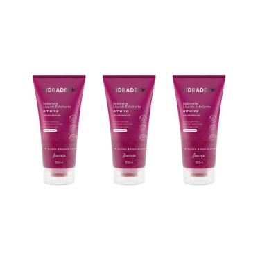 Imagem de Sabonete Liquido Hidraderm 180Ml Esfoliante Ameixa - 3Un