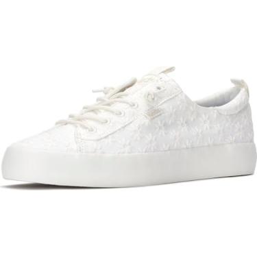 Imagem de Keds Tênis feminino Kickback Canvas Slip on Fashion, Ilhós de Branca de Neve, 40