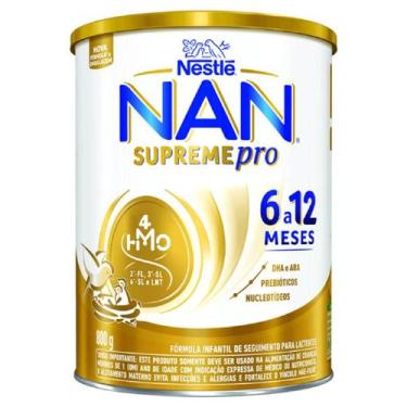 Imagem de Fórmula Infantil Nan Supreme Pró 6 à 12 Meses 800g - Nestle