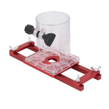 Imagem de Fabater 2 Em 1 Suporte Invisível de Caça -nó de Fixação, Base do Roteador de Madeira, Base de Gabarito, Base Com Fenda e Suporte de Fixação para a Máquina de Corte de 65 Mm