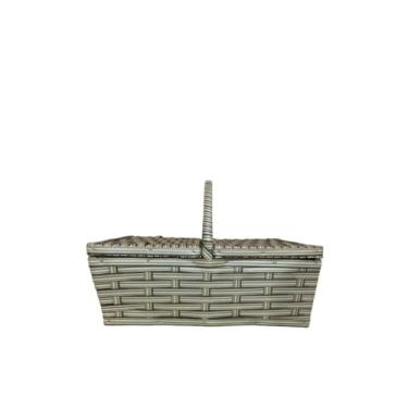 Imagem de Cesta de Piquenique Fibra Sintética M 40x25x14(Capuccino)