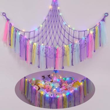 Imagem de Rede de bichos de pelúcia ou rede FIOBEE com luz LED