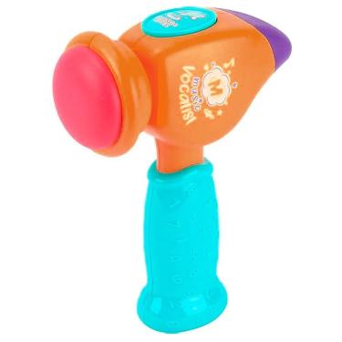 Imagem de Martelinho Musical com Luz e Som Super Baby R3425 - BBR Toys