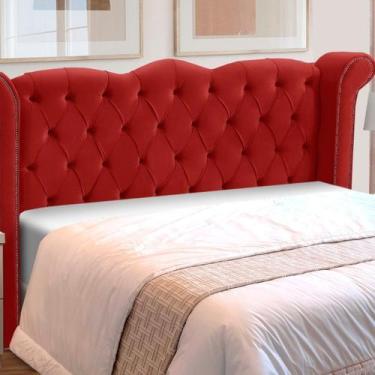 Imagem de Cabeceira de Cama Box Madeira Estofada Luxo Casal Lunna - D'Julia, Ver