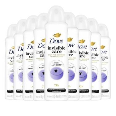 Imagem de Kit Desodorante Aerosol Dove Invisible Care 150ml - 9 unidades