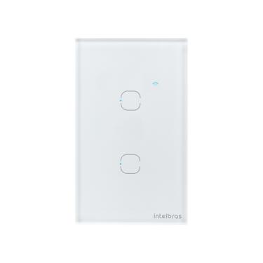 Imagem de Interruptor Smart Wi-Fi Touch 2 Branco Mis 1002