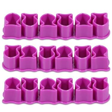 Imagem de 3 peças de cortador de biscoito, cortadores de biscoito de plástico, mini cortadores de biscoito fofos, reutilizáveis e portáteis, molde de cozimento multiuso para assar biscoitos, massa, bolo, argila