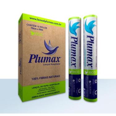 Imagem de Lençol de Papel Hospitalar 50cm X 50m - Plumax