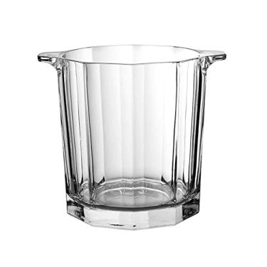 Imagem de Balde de gelo para festas balde de gelo de vidro champanhe, esta linda peça é ideal para entretenimento e uso diário, recipiente de gelo, balde de vinho