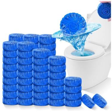 Imagem de Limpadores de vasos sanitários KIISIISO 72 comprimidos desodorizantes 