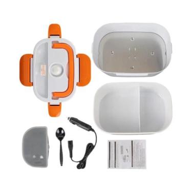 Imagem de Marmita Elétrica 12V 220V Com Plugue EU, Aquecimento Rápido, Ideal Par