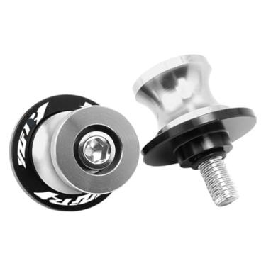 Imagem de BYYINGSUS Bobina de braço oscilante CNC de 6 mm, acessórios de motocicleta compatíveis com Y&AMAHA YZF R1 R3 R6 YZFR1 YZFR3 YZFR6 1999-2024 (Yzfr1 prata)