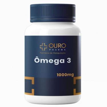 Imagem de Omega 3 1000mg Ouro Pharma - Omega 3 Livre De Metais Pesados Original 