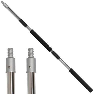 Imagem de Poste de extensão, mastro de extensão de tinta multiuso, pincel de aranha emendado multiuso e mastro, rolo de tinta spray, extensão de limpeza de rolo e substituição de candelabro (0,9 m - 3 m)