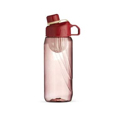 Imagem de Squeeze Plástico 800ml - santh.imports, Vermelho