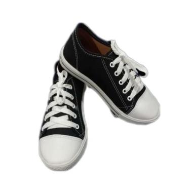 Imagem de Tênis Infantil Unissex Escolar dia a dia - Star, Preto