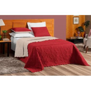 Imagem de Cobre Leito Marie Queen 2 60 M X 2 40m Dupla Face - Casa das Cortinas,