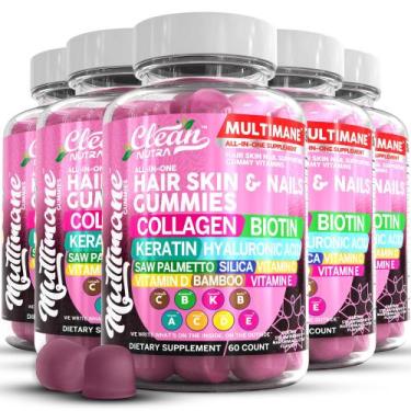 Imagem de Cabelo, pele, unhas, gomas, nutracêuticos, colágeno, biotina - Clean N