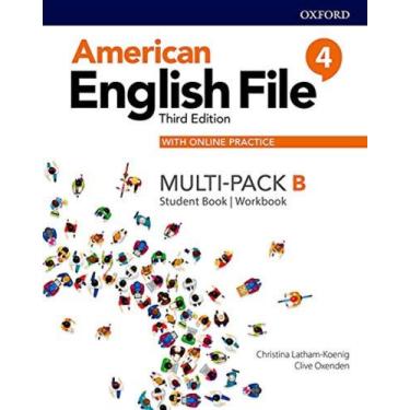 Imagem de American english file 4 sb/wb multi-pack b with on - OXFORD UNIVERSITY