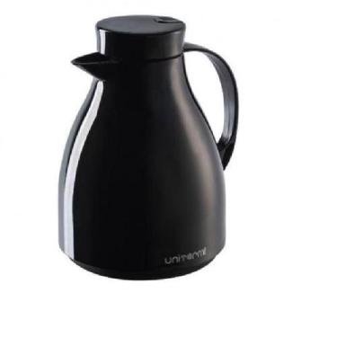 Imagem de Garrafa Térmica 1 Litro Com Gatilho Paris Unitermi Preta