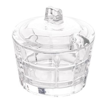 Imagem de Açucareiro de Cristal Deli Transparente 10x10cm Lyor