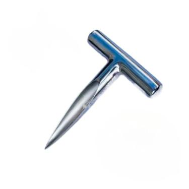 Imagem de Abridor e Furador de Coco Profissional Totalmente em Inox - Perfurador Manual para Coco Verde com Pegador Resistente