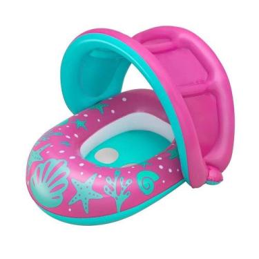 Imagem de Bote Inflável Bestway para Bebes Rosa e Azul - Nautika