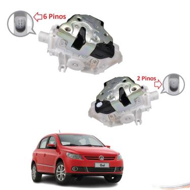 Imagem de Kit 2 Fechaduras Elétricas Dianteiras Gol Voyage G5 08 a 12