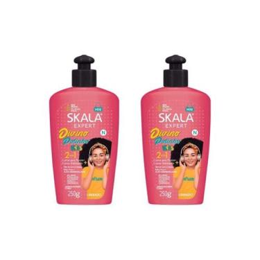 Imagem de Creme Para Pentear Skala Divino Potinho 250G - Kit Com 2Un