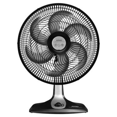 Imagem de Ventilador Arno Turbo Silencio Maxx 40 TS40 Preto/Prata - 40cm