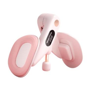 Imagem de Generic Treinamento de Coxas e Quadris, Exercícios para o Assoalho Pélvico, Equipamento de Ginástica Doméstica para Pernas, Máquina Portátil Ajustável com, Rosa