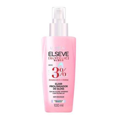 Imagem de Sérum Elixir Prolongador de Gloss Elseve Glycolic Gloss 100ml