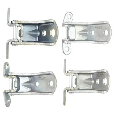 Imagem de Conjunto de dobradiças de porta dianteira 4X compatível com caminhonete Navara D22 1997-2004 Frontier NP300 Fiera substitui 80401-3S300