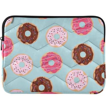 Imagem de Donuts Donuts Capa para laptop fofa, fofa, fofa, para MacBook Pro, capa para MacBook Pro, acessórios de computador de 13 a 14 polegadas, universais
