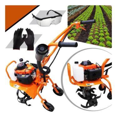 Imagem de Moto Cultivador Gasolina Vmc360s Vulcan Cultiva Terra, Horta
