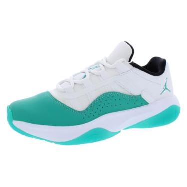 Imagem de Nike Tênis feminino Air Jordan 11 CMFT Low Trainers Dv2629, Branco/Nova Esmeralda/Preto - Verde, 5.5