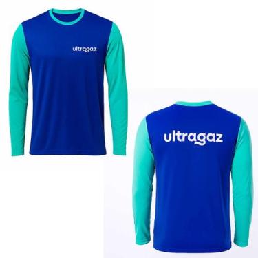 Imagem de Camiseta Ultragaz Manga Longa Malha Fria Antipilling, XG