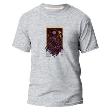 Imagem de Camiseta Básica Algodão Premium Estampa Digital Pesadelo DTF - Pavesi,