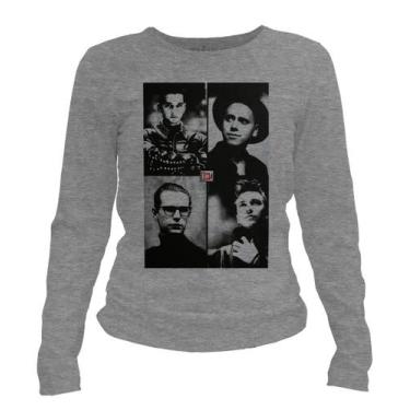 Imagem de Camiseta manga longa feminina - Depeche Mode - 101, Silver, Silver, GG