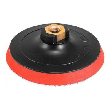 Imagem de Suporte P/ Lixa Com tiras autocolantes 115mm P/ Esmerilhadeira Lixadei