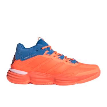 Imagem de adidas Courtstabil Tênis masculino para uso interno, Team Solar Orange/Team Solar Orange/Bright Royal, 42