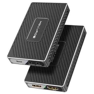 Imagem de Loya Ark Placa de captura HDMI 4K para streaming e gravação, dispositivo de captura de vídeo USB 3.0 compatível com PS5, Xbox, Nintendo Switch, OBS, Twitch, YouTube