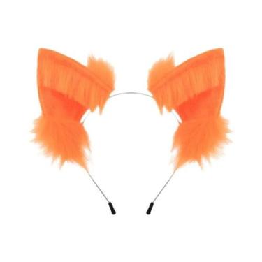 Imagem de Tiara Ajustável De Orelhas De Lobo Para Halloween, Cosplay, Festivais 