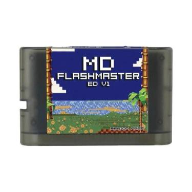 Imagem de Console De Jogos Mega Drive V1 4000 Em 1 Com Cartão TF De 8GB Para SEG