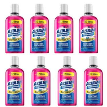 Imagem de Kit com 8 unidades Desinfetante Bactericida Floral 140ml Super Concent